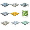 thumbnail image 2 of Wweixi Cushion Pad For Square Chair - Soft And Comfortable Wide Range Of Uses Square Chair Cushion Yellow Checkerboard 1Set, 2 of 6