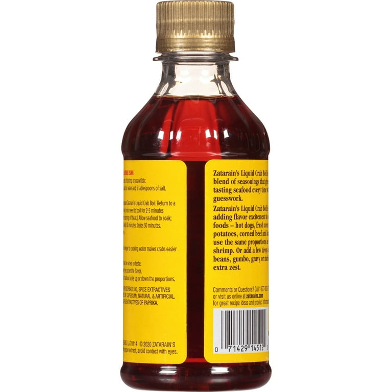 Zatarain's liquid 2024 crab boil