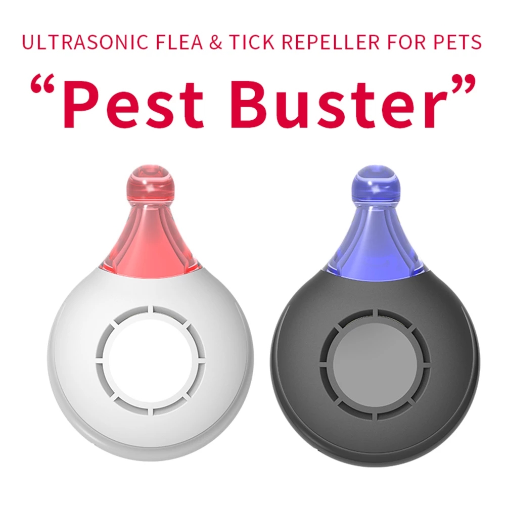 Ultrasonic Flea Tick Repeller for Pets Mosquito Repellent Bug