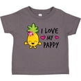 thumbnail image 3 of Inktastic I Love My Pappy with Pineapple Girls Toddler T-Shirt, 3 of 5