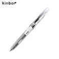thumbnail image 1 of Kinbor Rolling Pens Premium Rotating Round Ballpoint Pen Fine Point (0.5mm) Black Ink Signature Refillable Pen Office Business Study Gift, 1 of 7