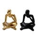 thumbnail image 1 of Figura Lector abstracto, abstracto estatua decoraciones,Estatuilla humana Decoración Oficina Estante Coleccionables,Reader Miniatura Escultura Adornos Zulema Figura Lector abstracto, 1 of 8
