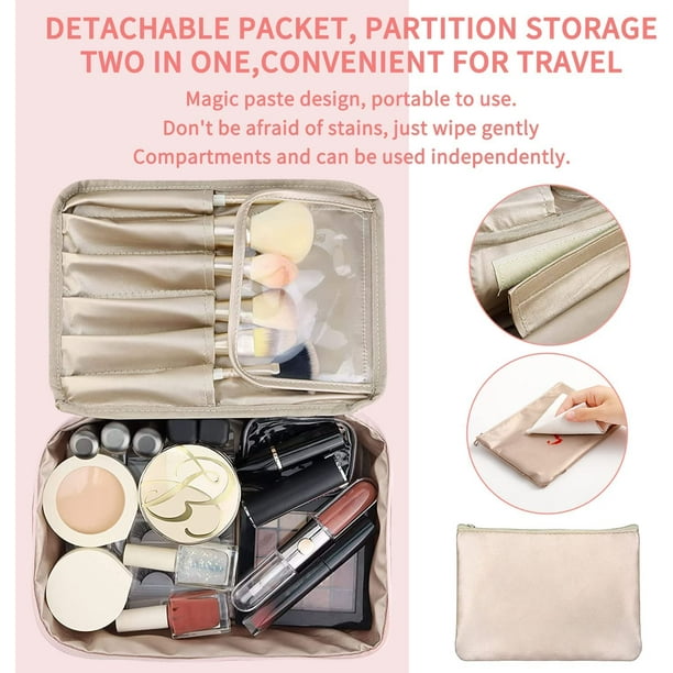 Makeup brush best sale travel pouch