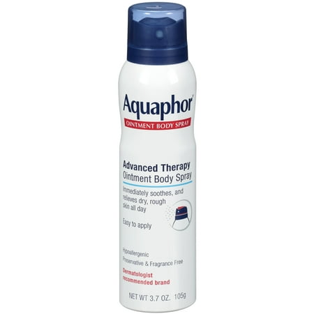 Aquaphor Ointment Body Spray - Moisturizes and Heals Dry, Rough Skin - 3.7 oz. Spray Can