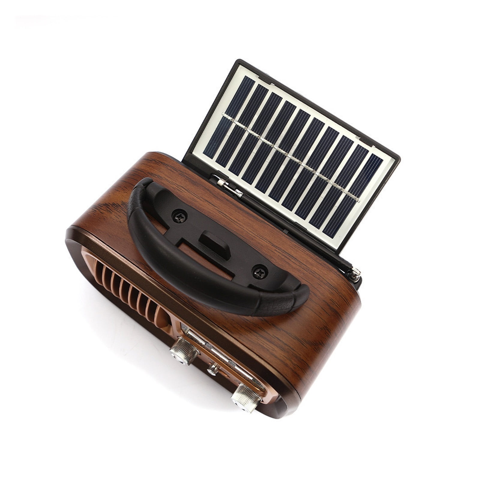 Retro Solar-Powered Portable Multi-Function Radio RX-BT628S With Three Frequency Bands For Outdoor And Emergency Use ,Listen Anytime, Anywhere