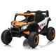 thumbnail image 1 of Yeshouse Camión UTV eléctrico de 12 V para niños, con control remoto, tracción 4x4/2x4, suspensión de muelles, neumáticos de EVA, Bluetooth, cinturón de seguridad y puertas dobles, 1 of 7