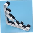 thumbnail image 3 of HEALEEP 2pcs Fixture Mounting Bracket Iron Triangle White for Decorators Living Room, 3 of 8