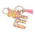 thumbnail image 2 of MesaSe Key Chain 26 Letters Butterfly Women Compact Long Lasting Key Ring Bag Decoration, 2 of 8