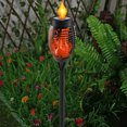 thumbnail image 1 of Luz solar para jardín Luz exterior Encendido/apagado automático IP65 Llama parpadeante impermeable, 1 of 9