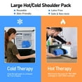 thumbnail image 3 of LotFancy Shoulder Ice Pack, Reversible Cold Compress for Rotator Cuff Pain Relief, Surgery Recovery, 3 of 7