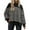 Black, variant on IMENGL Women's long sleeve striped sweater, Black M, Size M-XL