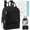 Black, variant on Breast Pump Bag, Spectra Pump Backpack, Compatible with Spectra S1, S2, Pink