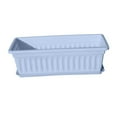 thumbnail image 3 of koolsoo Flower Pot Vegetable Planting Box Window Box Planter for Deck Porch Entrance Blue, 3 of 9