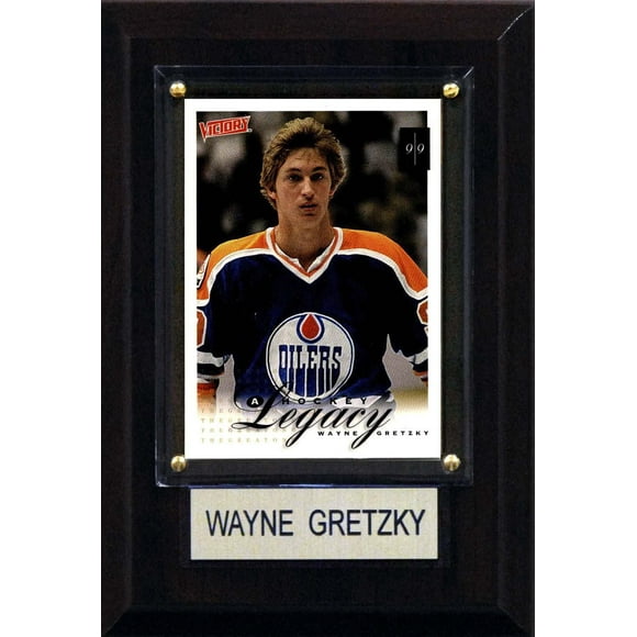 Plaque C&I Collectables : LNH - Oilers d'Edmonton - Wayne Gretzky