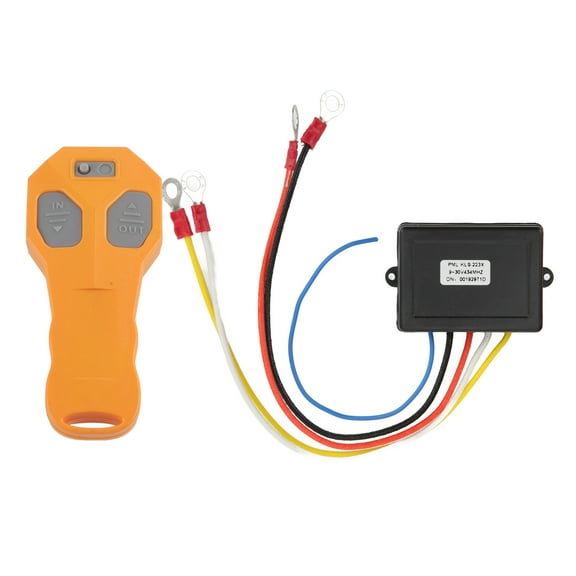 Sarapandan 434MHz Electric Controller for ATV & Truck Winches, Universal Fit Waterproof Wireless Winch Remote Kit