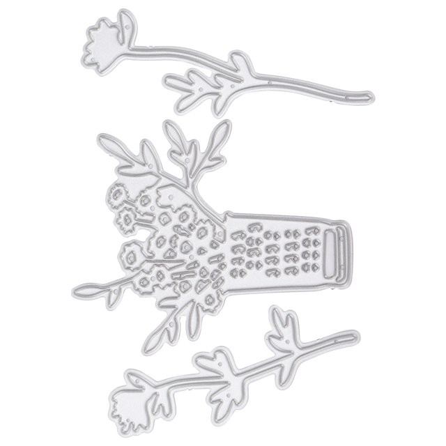 Embossing Cutting Die, Hard Paper Cut Card Template Practical Strong Convenient For Beautiful For Exquisite For Paper Crafts For Templates ANGGREK Paper Cut Card Template