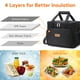 thumbnail image 2 of Bolsa de almuerzo Lifewit, grande, aislante, con capacidad para 15 litros, color negro, 2 of 7