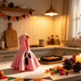thumbnail image 3 of 7 Inch Ghost Theme Desk Goose Outfits, Mini Desktop Goose Cosplay Dress, Party Desk Goos Outfits,Pink,7in, 3 of 7