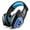 Blue, variant on [Newest 2019 Upgraded] Gaming Headset Best for Xbox One, PS4, PC - 7.1 Best Surround Stereo Sound, Noise Cancelling Mic, 3.5mm Soft Breathing Over-Ear Game Headphones