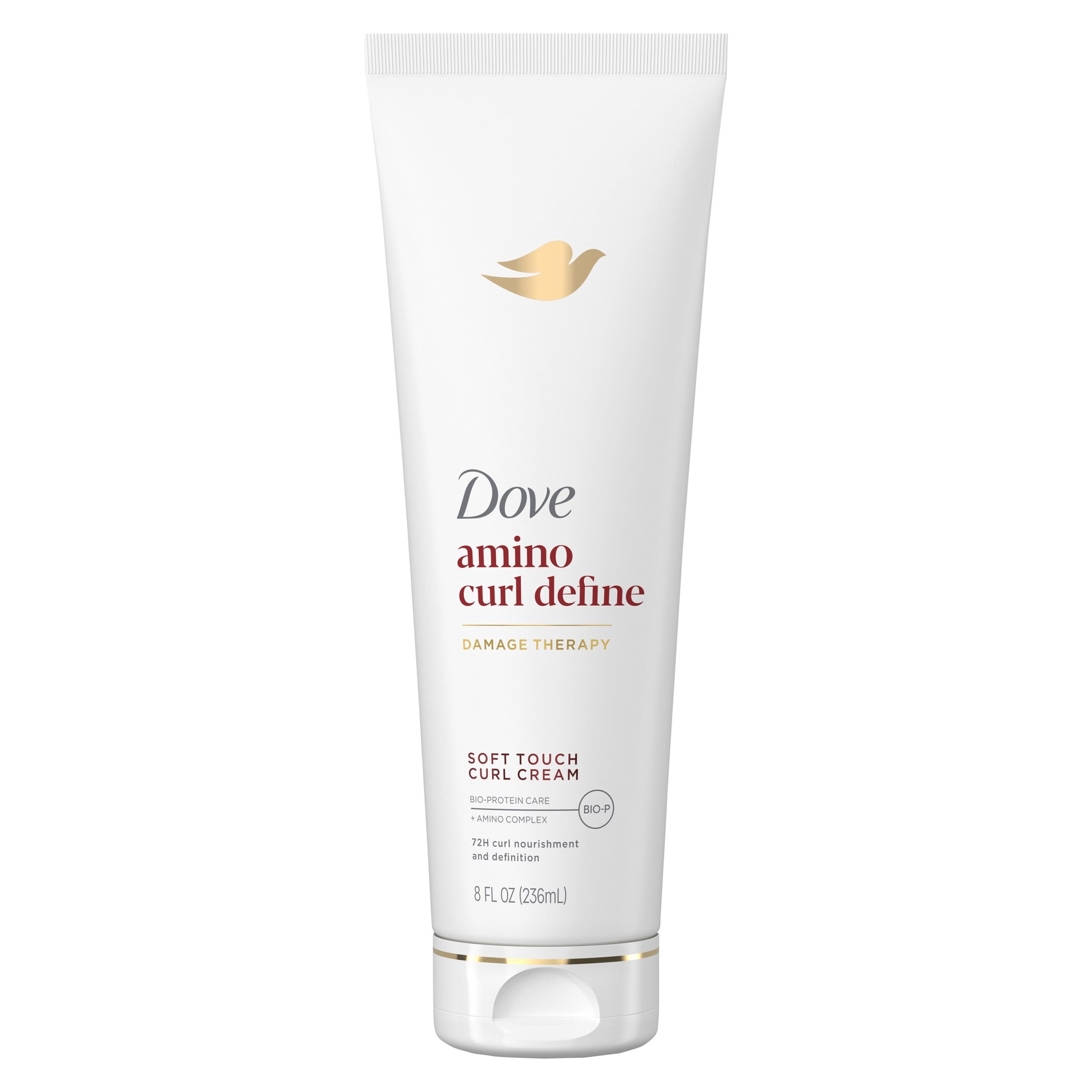 (6 pack) Dove Curl Cream for Curly, Coily Hair Amino Curl with Bio-Protein Care Technology + Amino Complex, 8 Fl Oz
