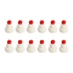 thumbnail image 1 of 12 piezas de mini sombreros de punto navideños Gloria adorno navideño gorro blanco, 1 of 9