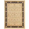 thumbnail image 1 of Unique Loom Edinburgh French Floral Design Rug 8' x 11' Rectangle Beige/Black, 1 of 1