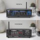 thumbnail image 2 of Amplificador de Potencia Mini 2 Canales Pyle, 2x120W para Audio en Casa, Bluetooth 5.1, Receptor Estéreo con Entrada RCA/AUX/Mic, Entrada para Auriculares, Modos de Mezcla/Pager, EQ de Graves/Agudos, 2 of 7
