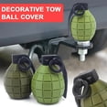 thumbnail image 3 of Tow Bar Ball Cover Cap, Lightweight & Practical, Fits Cars, Trucks & Trailers, Durable PLA Material, 50mm Size, 3 of 8