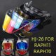 thumbnail image 2 of Motorcycle Helmet Visor Lens For Hjc Rpha 11 Rpha 70 Casco Moto Windshield Hj-26st Capacete De Moto Shield Accessories Hj-26, 2 of 3