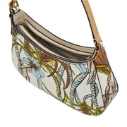 Tory Burch Womens Emerson Small Printed Zip Shoulder Bag (Multi)