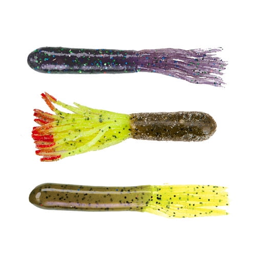 YUM Plastic Tubes Fishing Soft Bait Assortment - Walmart.com - Walmart.com