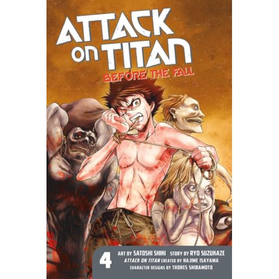 Pre-Owned Attack on Titan: Before the Fall, Volume 4 (Paperback) 1612629814 9781612629810