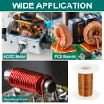 thumbnail image 5 of 28 AWG Magnet Wire, 28 Gauge Enameled Copper Wire, 2 OZ Magnetic Coil Wire for Transformer, Motor, Electric, 180C(356F), 5 of 5