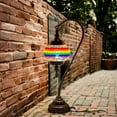 thumbnail image 4 of SILVERFEVER Mosaic Turkish Lamp Moroccan Glass Swan Neck Lantern for Table Desk Bedside Bronze Base Bundle with E12 Light Bulb Rainbow Colors, 4 of 11