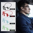thumbnail image 5 of Open Ear Bone Conduction Headphones Bluetooth 6.0 Sports Earbuds with Mic, IPX7 Waterproof Sweatproof Headset for Running, Cycling, Lightweight Stereo Sound with Fast Charging (Green), 5 of 5