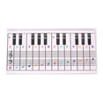 thumbnail image 1 of Keyboard Learning Aid Color Coded Musical Instruments Accessories Portable Piano, 1 of 8
