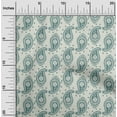 thumbnail image 1 of oneOone Cotton Flex Mint Fabric Paisleys Fabric For Sewing Printed Craft Fabric By The Yard 40 Inch Wide, 1 of 1