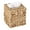 Square, variant on Tissue Box Cover,5.7 x 5.7 x 5.9" Water Hyacinth Tissue Box,Woven Tissue Cover Wicker Cube Tissue Box Holder,Household Tissue Storage Organizer for Bathroom Toilet Table Desk Home Office Car