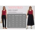 thumbnail image 7 of MOYIKO Tank Tops for Women Eyelet V Neck Trendy Sleeveless Tops Dressy Casual Flowy Summer Shirts Loose Fit, 7 of 7