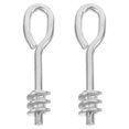thumbnail image 1 of KAKOWELY Boulons de Levage à Anneau 2 Pcs Boulons de Levage à Anneau avec Écrous et Rondelles Boulon d'Expansion en Acier Inoxydable pour Pare-Soleil Extérieur Crochet Anti-Rouleau Acier Inoxydable, 1 of 5