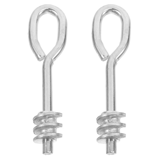 KAKOWELY Boulons de Levage à Anneau 2 Pcs Boulons de Levage à Anneau avec Écrous et Rondelles Boulon d'Expansion en Acier Inoxydable pour Pare-Soleil Extérieur Crochet Anti-Rouleau Acier Inoxydable