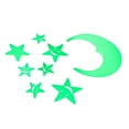 thumbnail image 1 of Moocorvic Clearance Glow In The Dark 3D Stars Moon Stickers Bedroom Wall Room Decor DIY, 1 of 2