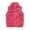 Hot Pink, variant on Virmaxy Fuzzy Vest For Toddler Baby Girls Boys Solid Color Zip Up Waistcoat With Pocket Winter Warm Fashion Casual Stand Collar Vest Blue 18-24 Months