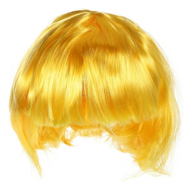 KAKOWELY Peluca de fiesta de pelo corto, peluca para disfraz, peluca de cosplay, peluca de fiesta diaria para festival.
