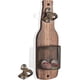 thumbnail image 4 of Abrebotellas montado en la pared de madera vintage con captador de tapas para amantes de la cerveza Abrebotellas de cerveza, 4 of 5