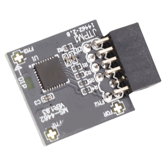 Módulo de Plataforma de Confianza TPM2.0, MS-4462 12 PIN SPI Módulo TPM2.0 Compacto para placa Base