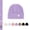 Beige, variant on Women's Winter Fashion Ripped Knitted Large Head Circumference Solid Color Pile Hat Knitted Hat Blue Free Size