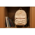 thumbnail image 5 of Jessica Simpson Mini Plush Backpack for Women for Going Out, Work, Commuting & Traveling in Strawberry Cream, 5 of 6