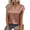 Camel #15, variant on Shirts for Women Cap Short Sleeve Silk Satin Basic Beach Shirts V Neck Loose Baggy Tops Lightweight Fashion Vocation T-Shirt with Pocket Light Gray XL