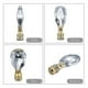 thumbnail image 3 of 2 Packs Teardrop Clear Crystal Lamp Finial Lamp Decoration For Lamp Shade With Polished Brass Base, 3 of 3